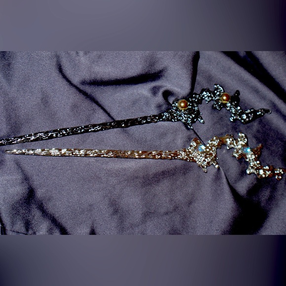 Wand Hairpins - Picture 1 of 7